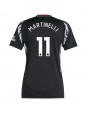 Arsenal Gabriel Martinelli #11 Venkovní Dres pro Dámské 2024-25 Krátký Rukáv